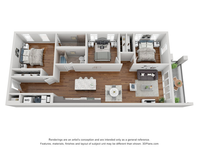 Floorplan - Monroe Aberdeen Place