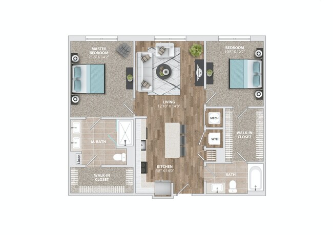 Floorplan - Vyne One Loudoun