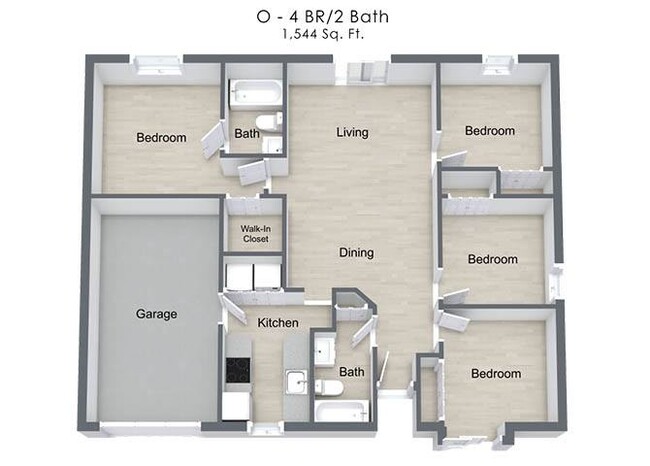 Floorplan - River Trace Apartments and Homes