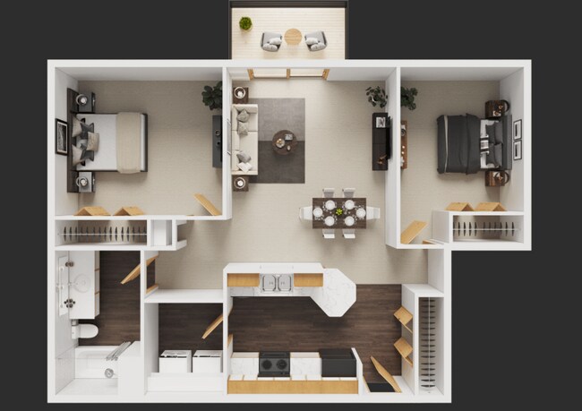 Floorplan - Demaio Apartments