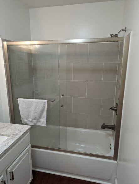 Downstairs bathroom (tiled shower) - 631 N 44th St