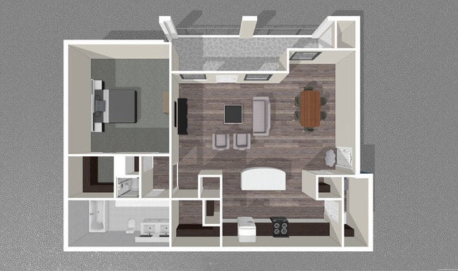 1 Bed/1 Bath - The District at Westborough
