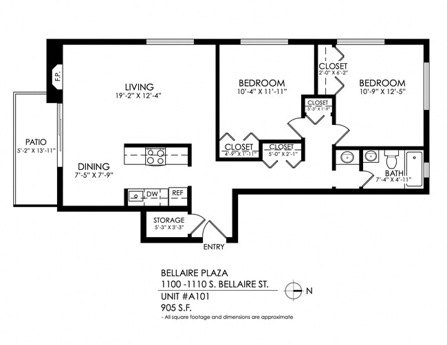 Floorplan - Bellaire Plaza