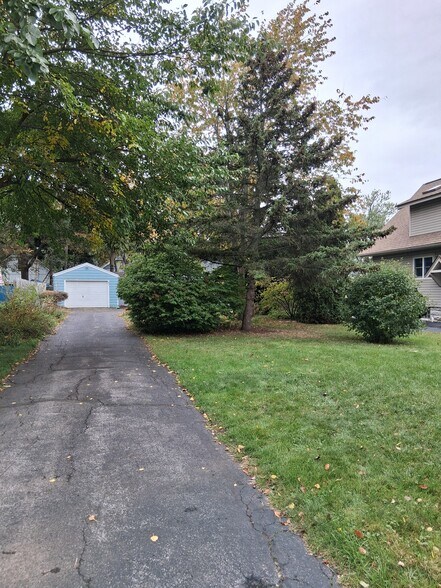 Yard and driveway - 51 McEwen Rd