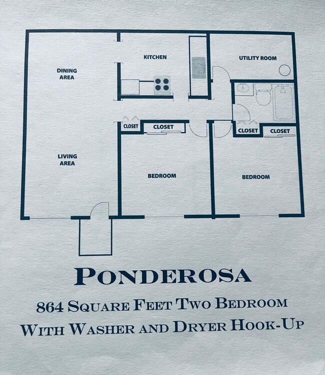 Floorplan - Pine Grove Apartments