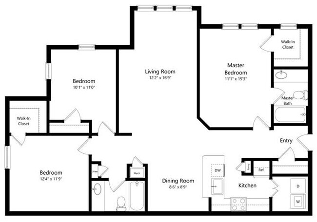 Floorplan - Indigo Apartments Gainesville