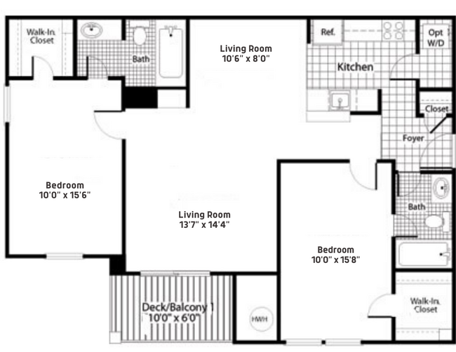 Floorplan - Sanger Place