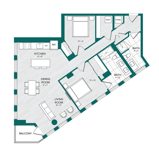 Floorplan - The Banks