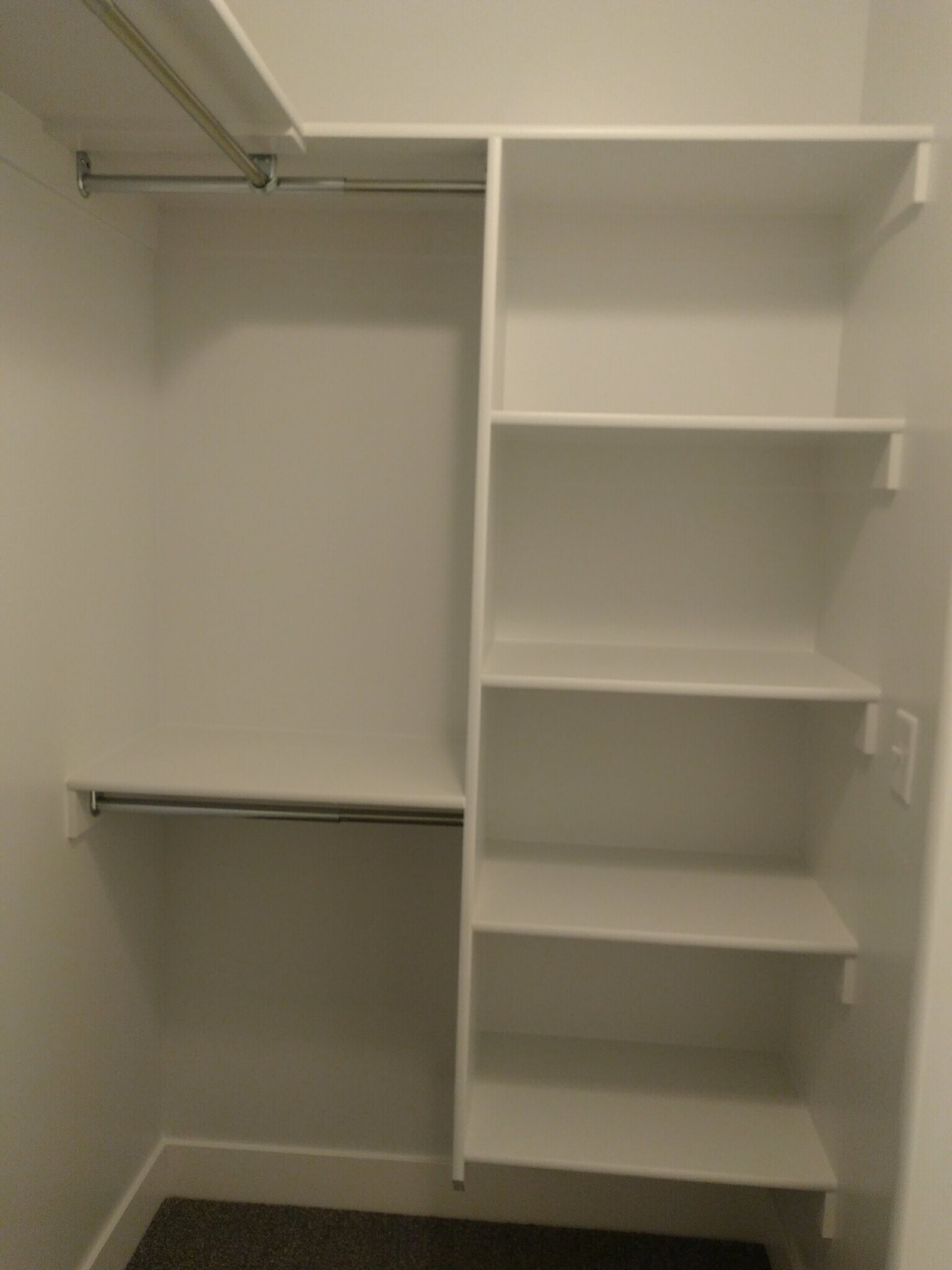 Master bathroom walking closet - 14576 S Quiet Shade Drive