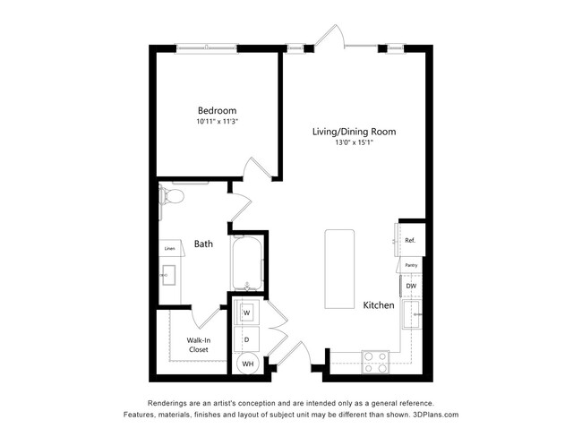 Floorplan - Bishop Momo