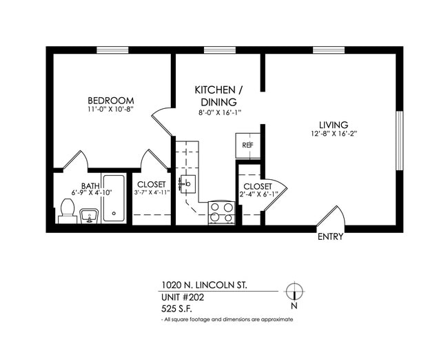 Floorplan - 1020 Lincoln