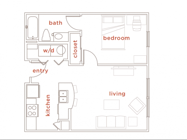 1 Bedroom 1 Bathroom A2 - Mazza GrandMarc