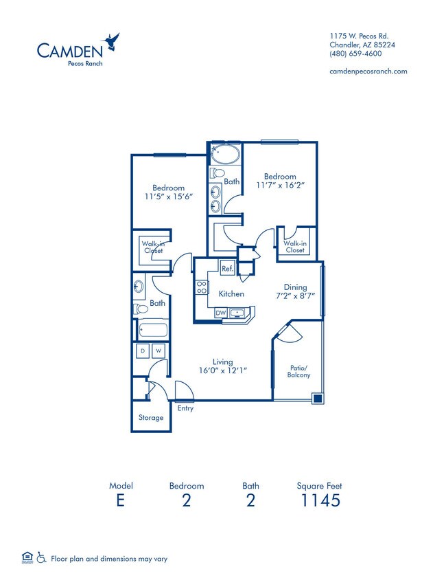 Floorplan - Camden Pecos Ranch