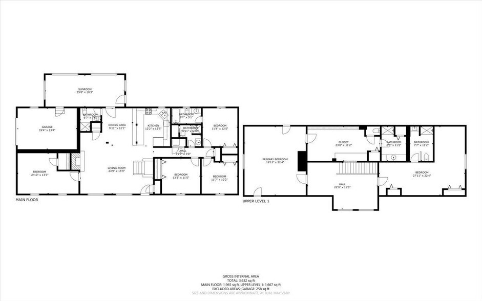 Floor Plan - 1210 Stafford Dr