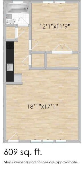 Floorplan - 527-533 Des Plaines Ave. and 7624-7626 Wilcox