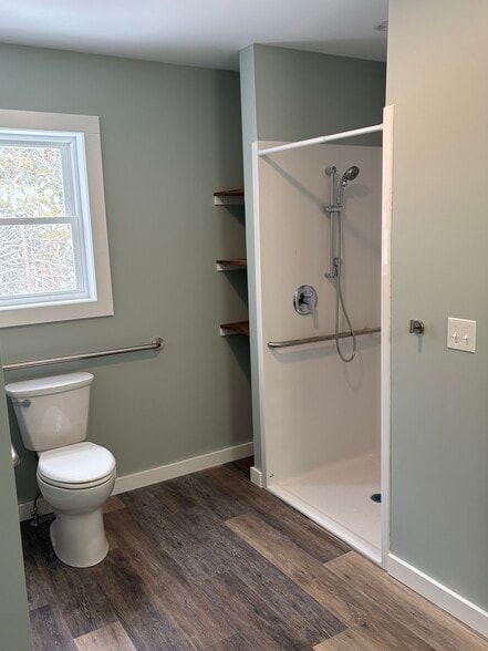 1st floor ADA accessible bathroom - 867 Upper Pleasant Valley Rd