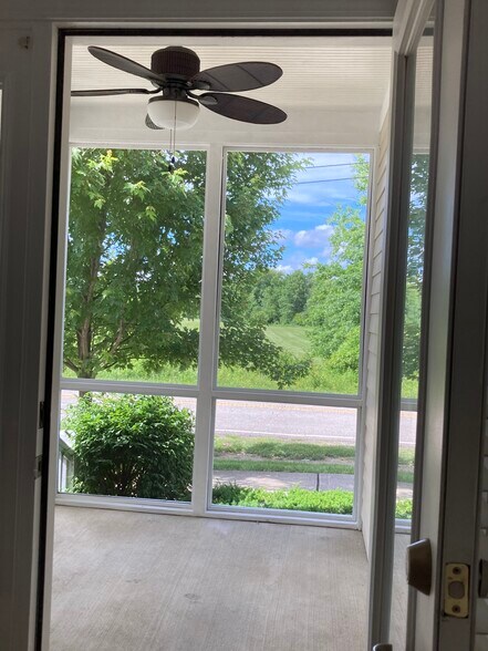 View from screened in front porch - 173 W Case St