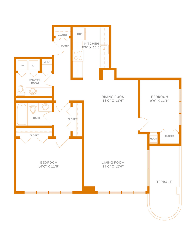 Floorplan - The Paramount