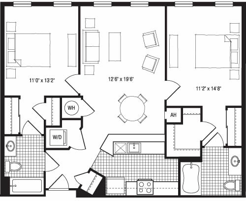 Floorplan - The Clarendon