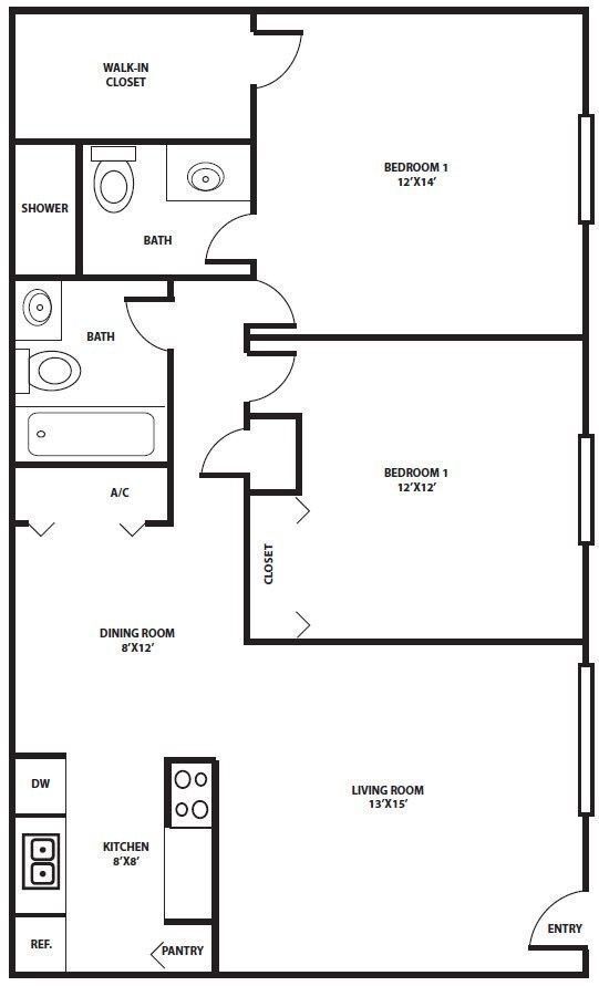 Floorplan - The Beacon at Seminole Lakes