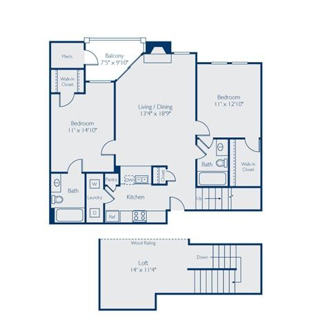 Floorplan - ZZZBell Annapolis ML