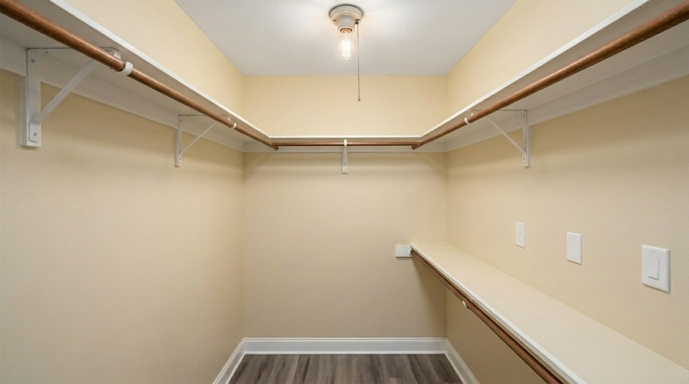 Guest Bedroom Walk-in Closet - 112 Lachite