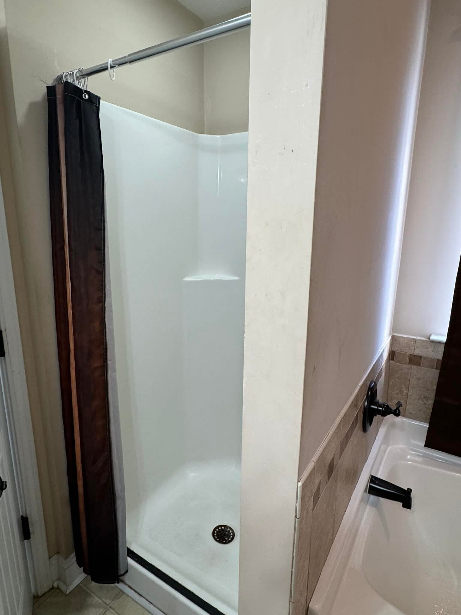 Master standup shower - 232 High Meadows Cir