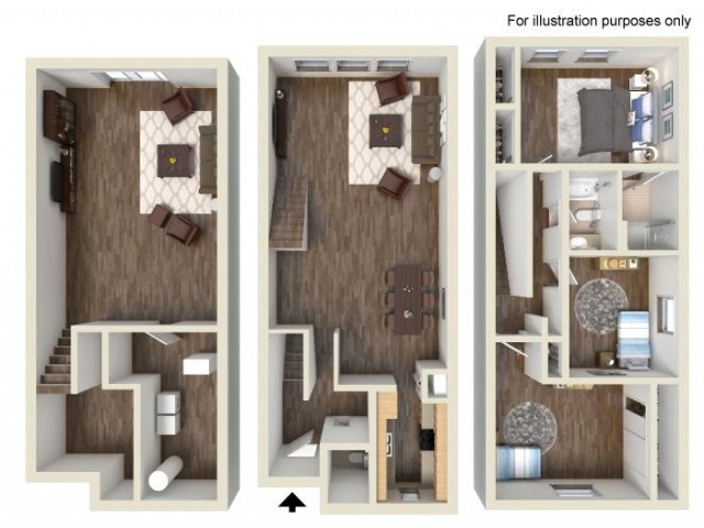 Floorplan - Private Reserve Townhomes