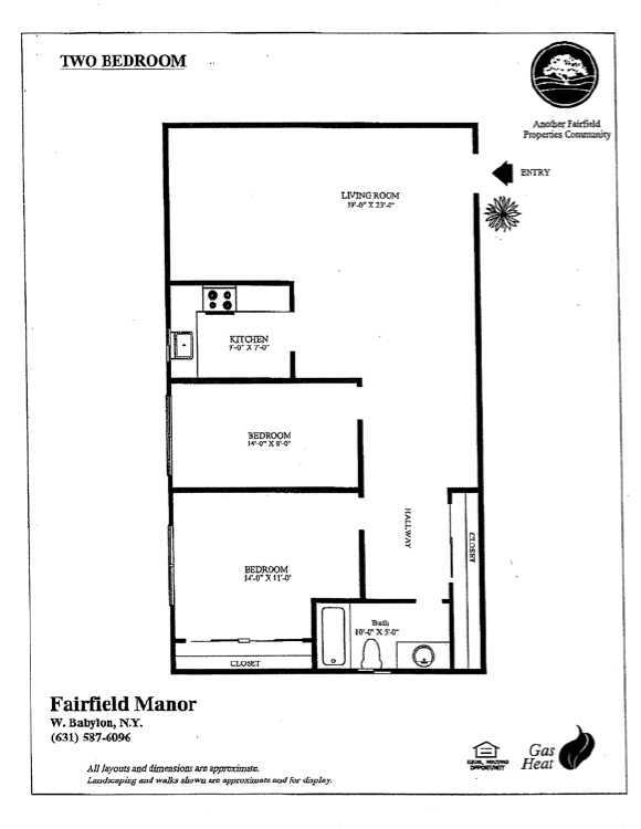 Floorplan - Fairfield Manor