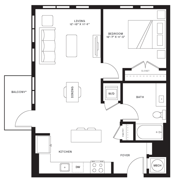 Floorplan - St Albans Lofts Residential
