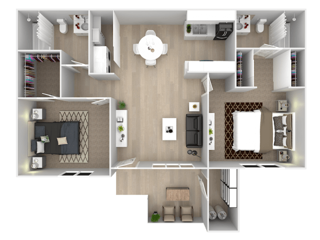 Floorplan - District 5800 Apartment Homes