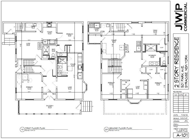 Floor Plan - 501 Park Ave
