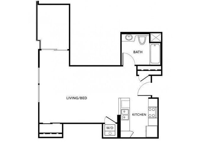 Plan E-1 (Ticino) floor plan Living at NoHo - Ticino at NoHo