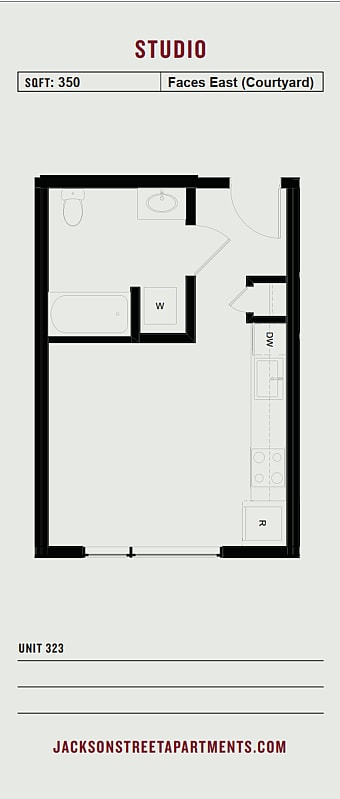 Floorplan - Jackson Street
