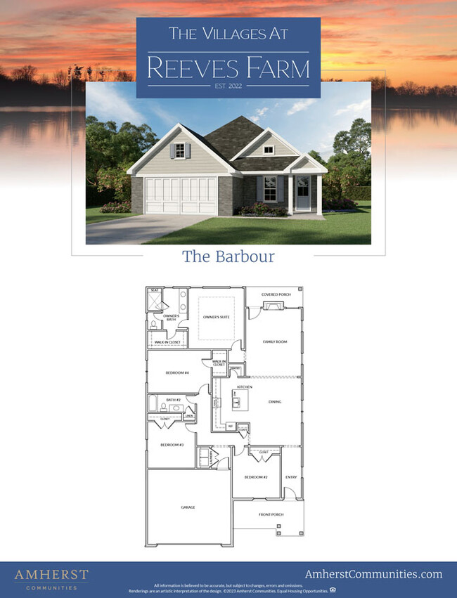 Floorplan - Villages at Reeves Farm