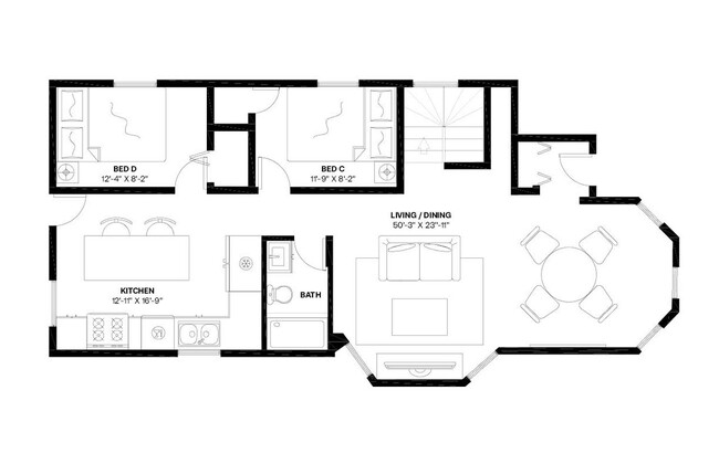 Building Photo - Private bedroom in 4 bed/2 bath Home