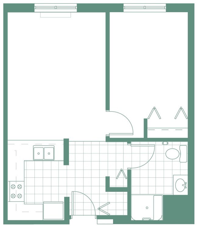 One-Bedroom Senior Apartment - Victory Centre of Sierra Ridge