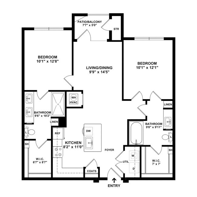 Floorplan - Palladium Lewisville
