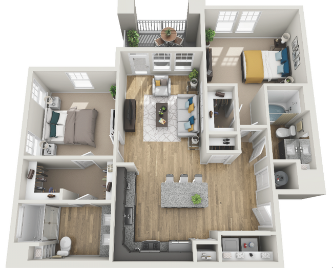 Floorplan - Lantower Garrison Park