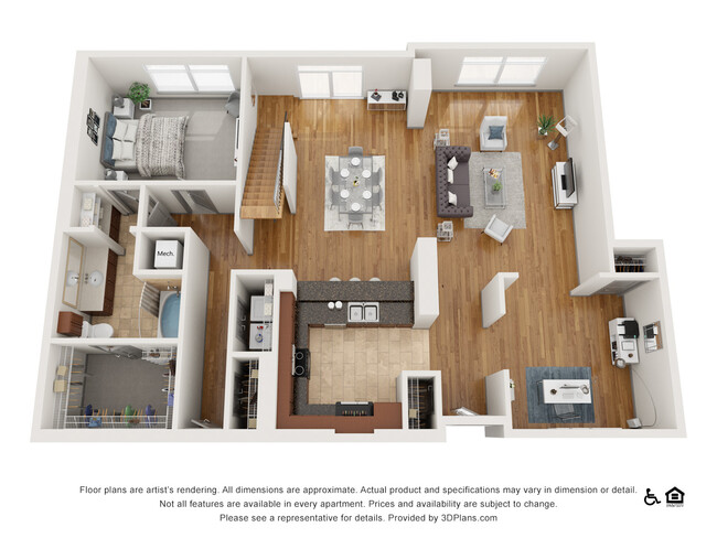 Floorplan - The Residence at Southpark