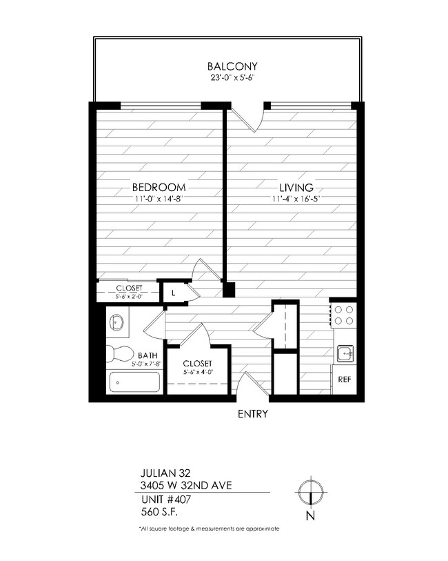 Floorplan - Julian32 at Highlands Square