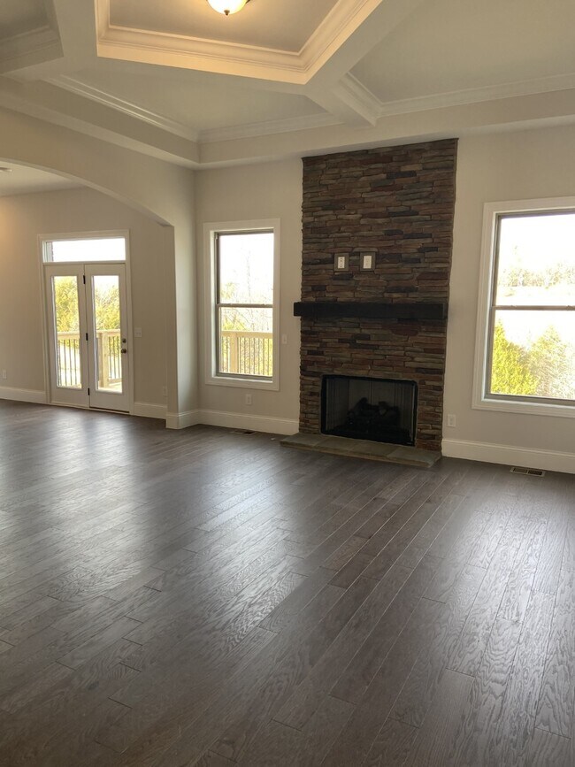 gas fireplace in main living area - 1026 October Park Way