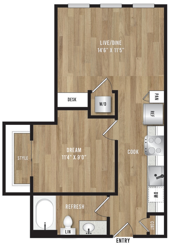 Floorplan - Victor Prosper