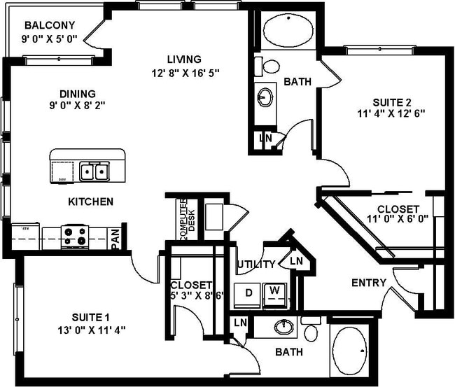 Floorplan - 33ThirtyThree