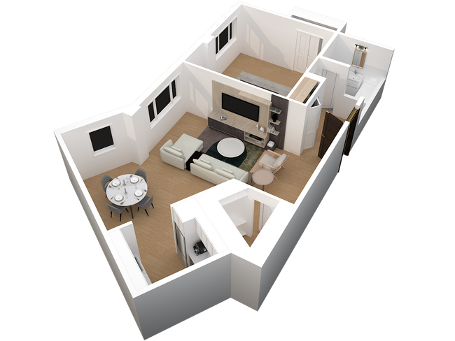 Floorplan - Thomas Wynne Apartments