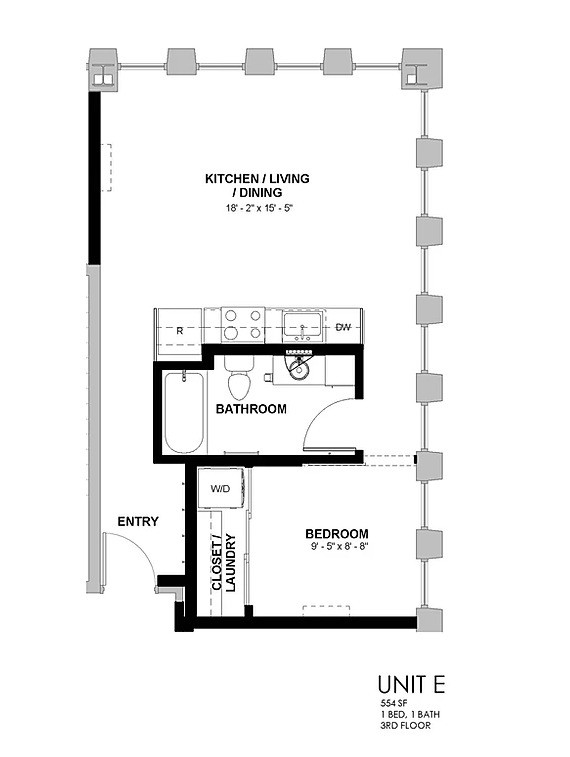 Floorplan - The Brenton Lofts