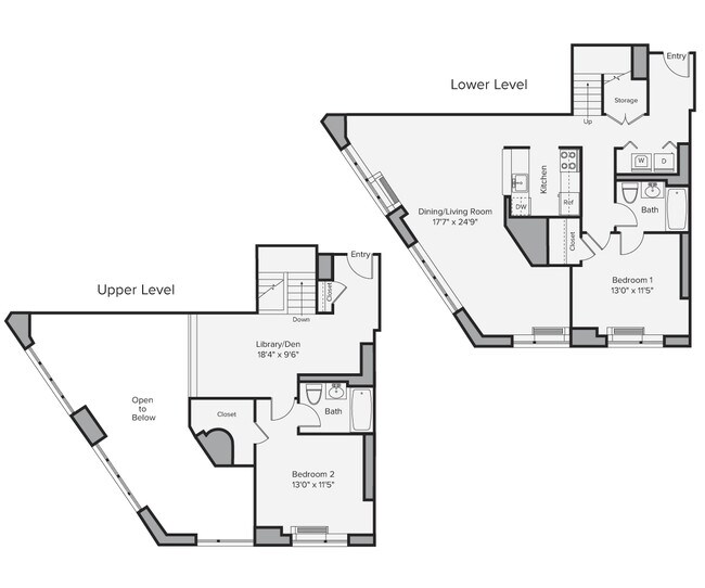Floorplan - Avalon Riverview South Tower