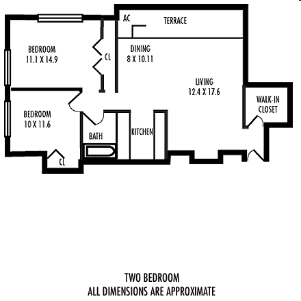 2BR/1BA - Chestnut Ridge