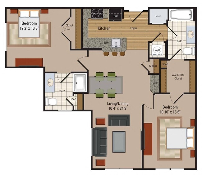 Floorplan - Windsor Leesburg