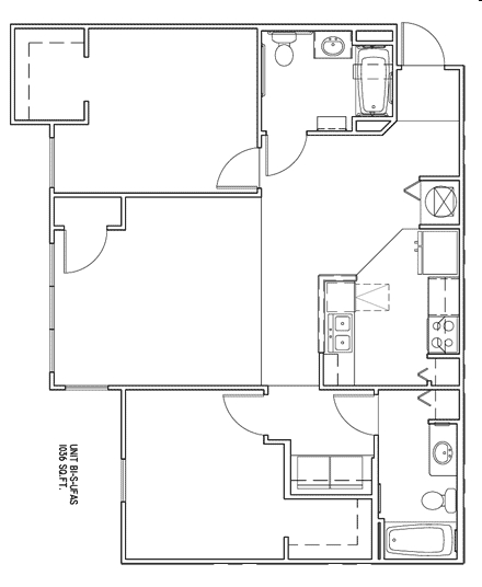 2BR/2BA - The Oaks at Stone Fountain